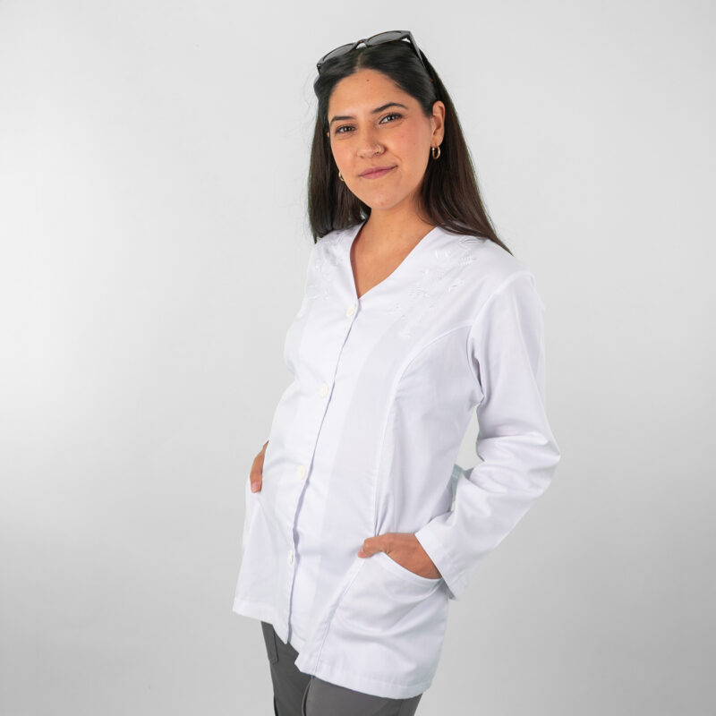 Delantal Blanco Área Médica