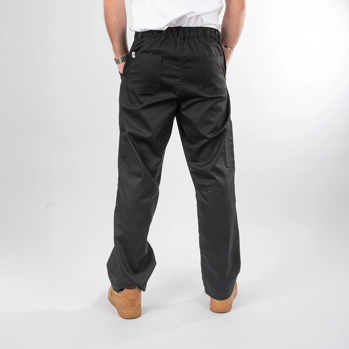 Pantalón Clínico color negro Gabardina Lucas