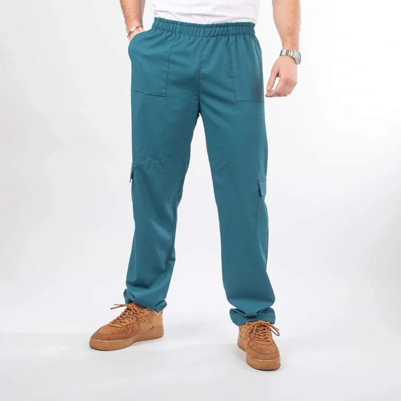 Pantalón Clínico verde petróleo Modelo Benjamin