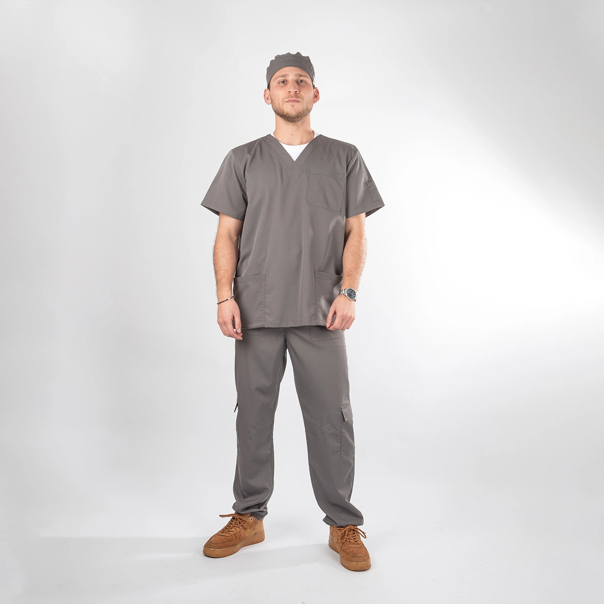 Pantalón Clínico color gris Modelo Benjamin