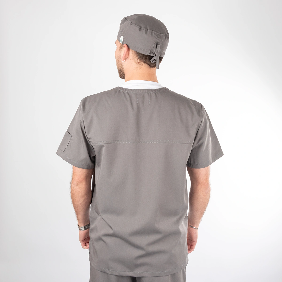 Polera Clínica Gris Hombre Felipe