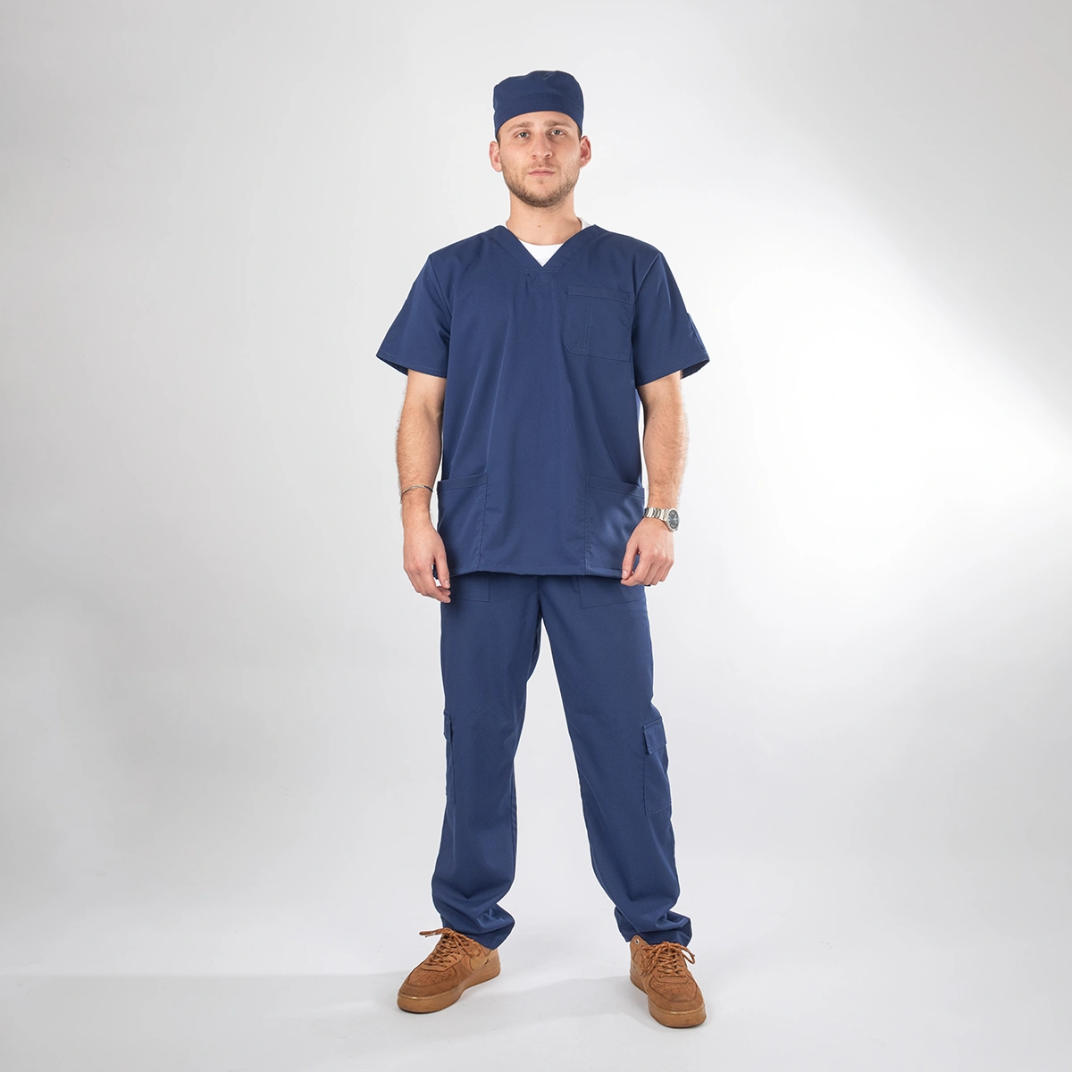 Pantalón Clínico color azul francia Modelo Benjamin