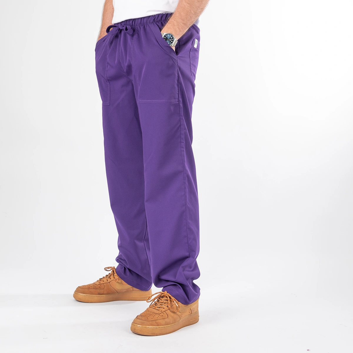 Pantalón Clínico Unisex Morado