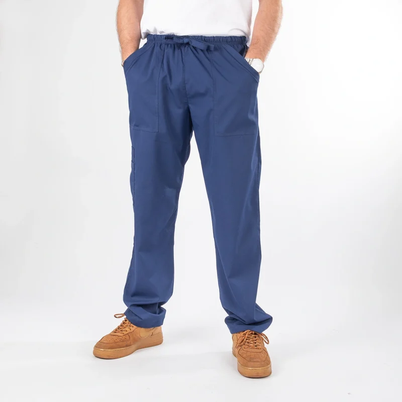 Pantalón Clínico Unisex Azul Francia