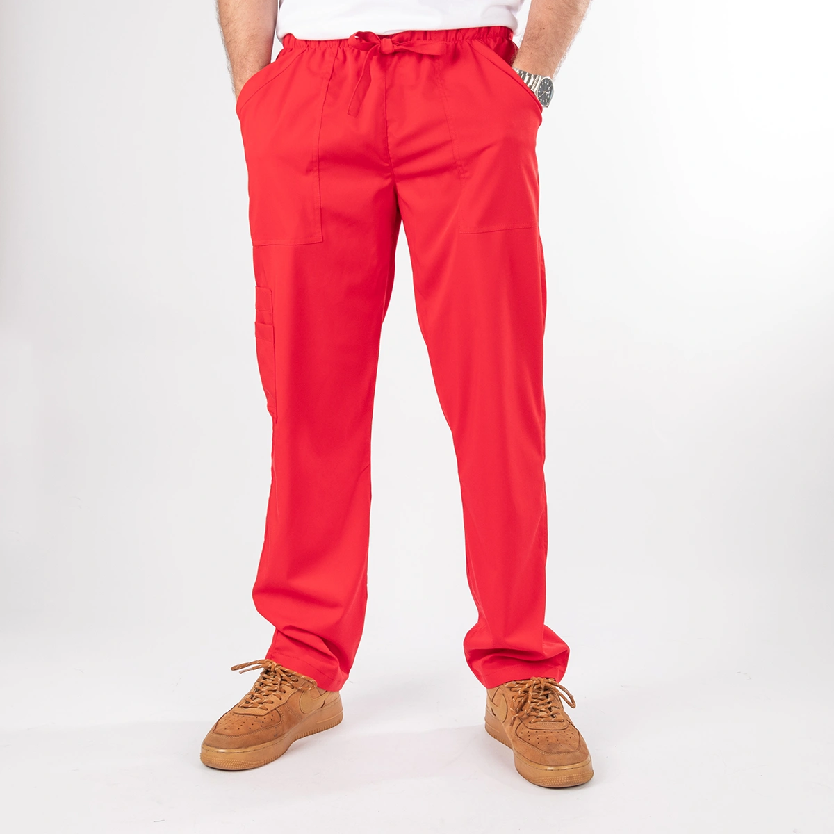 Pantalón Clínico Unisex rojo