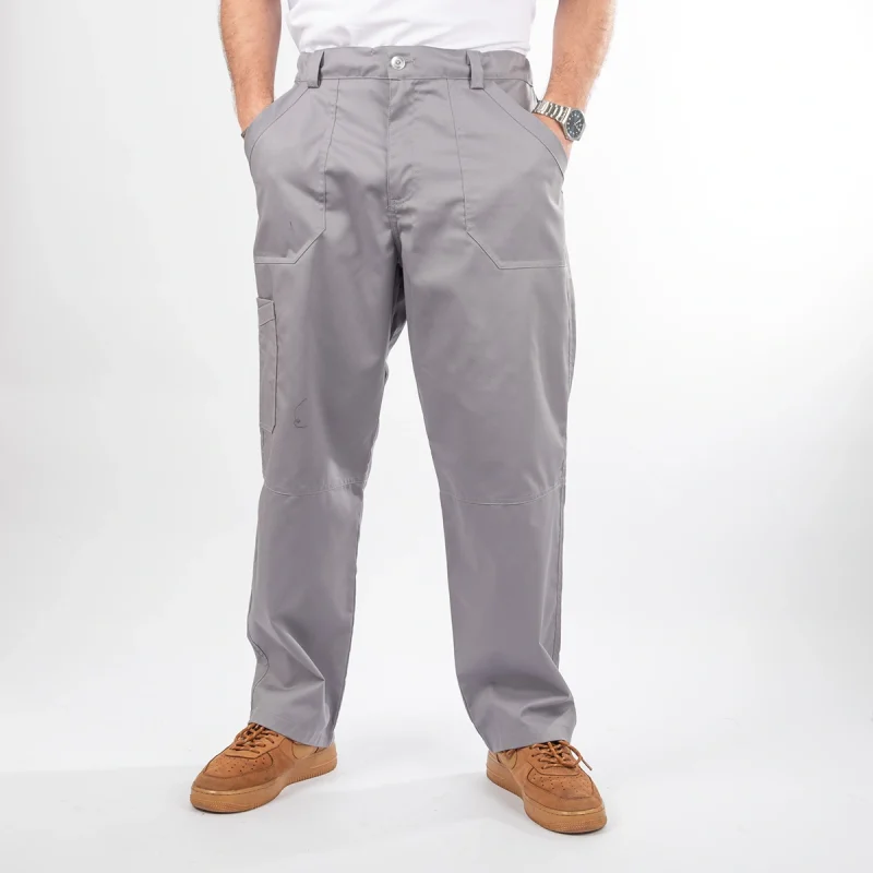 Pantalón Clínico color gris en Gabardina Lucas
