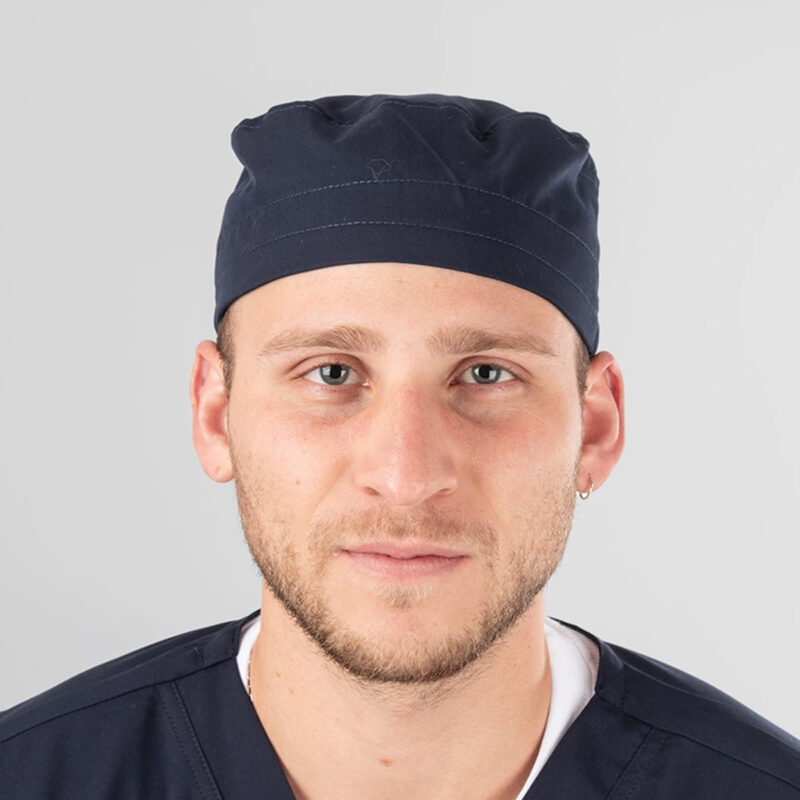 Gorro Clínico Azul Marino Amarras