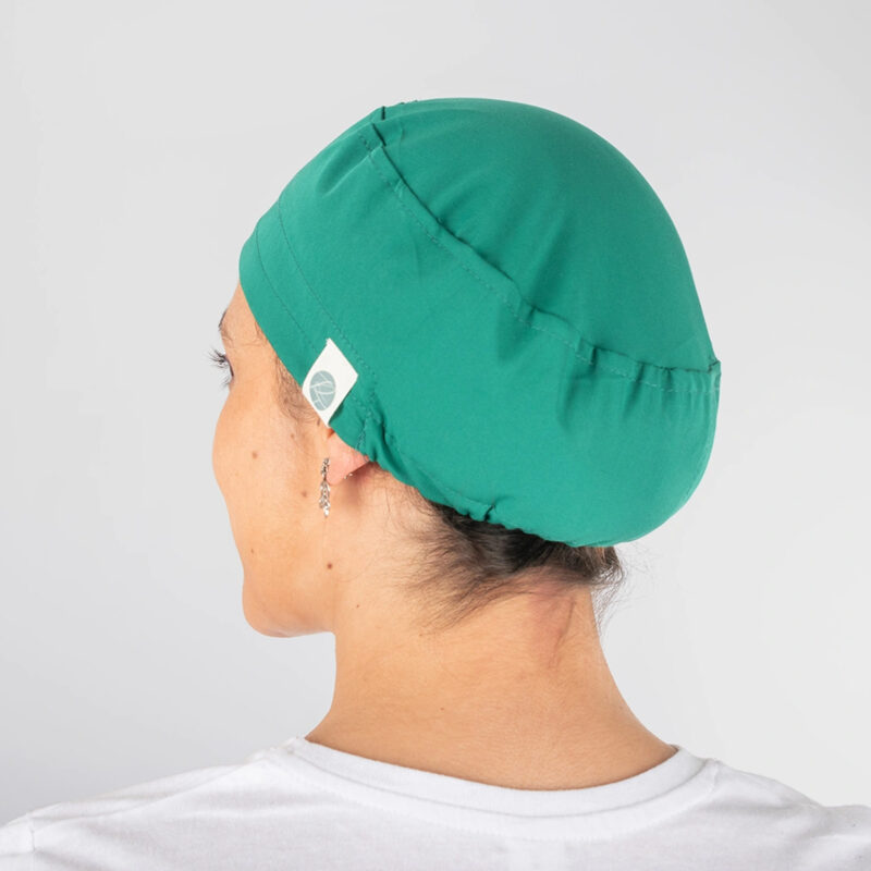 Gorro Clínico Verde Elástico