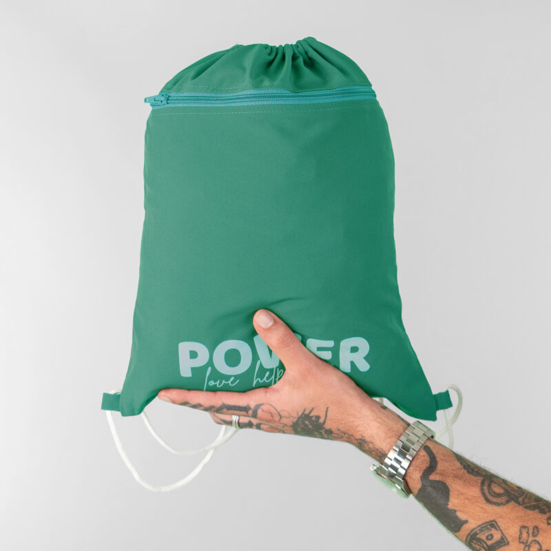 Bolso Clínico tipo Morral Verde