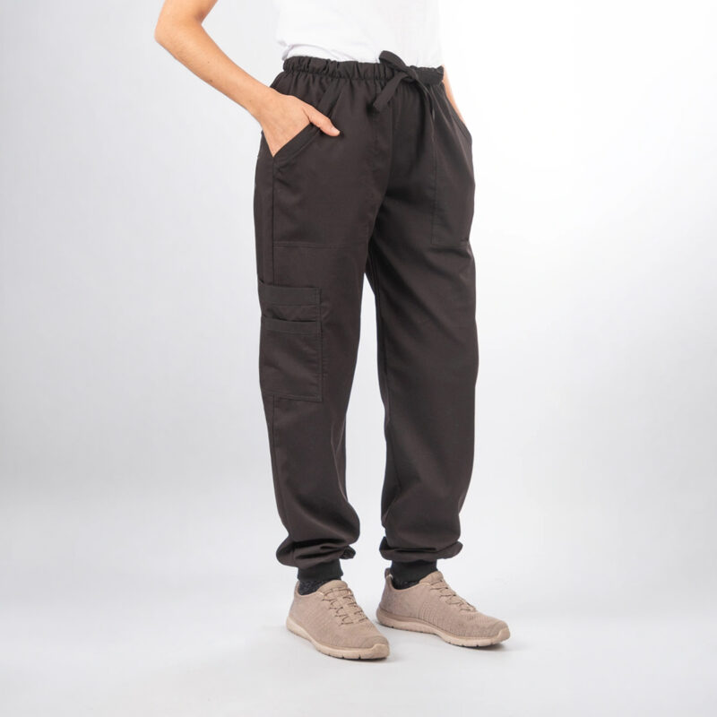 Pantalón Clínico Negro Mujer